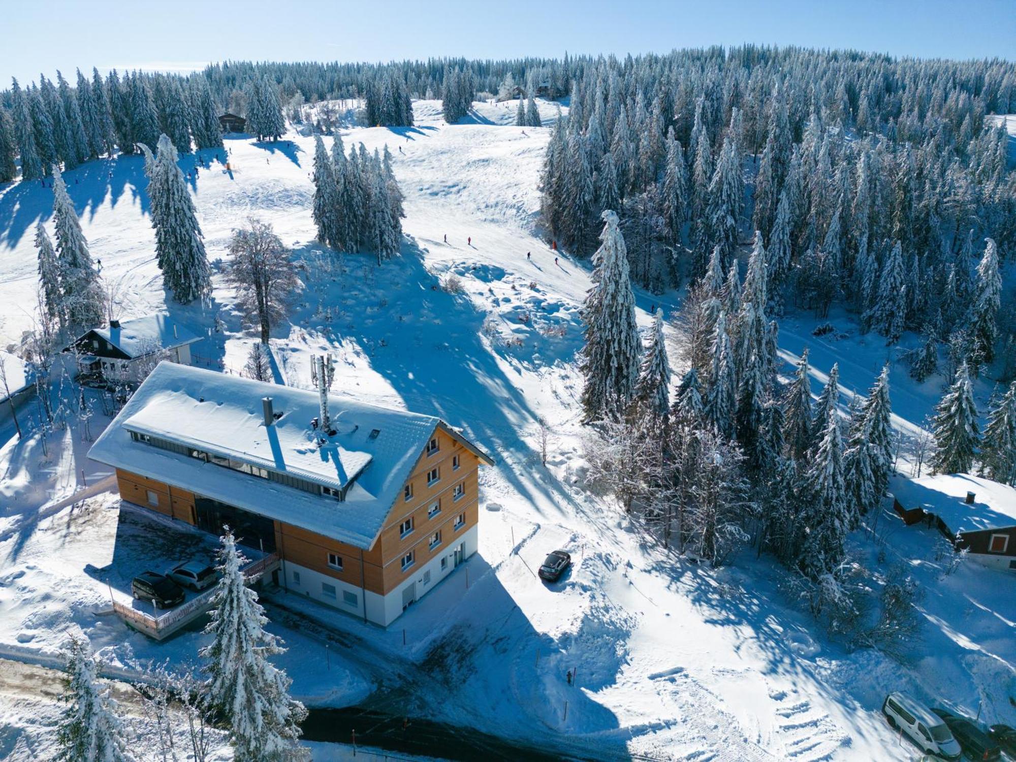 Stube9 Am Feldberg, Direkt An Der Skipiste, Ski In-Ski Out 费尔德伯格 外观 照片