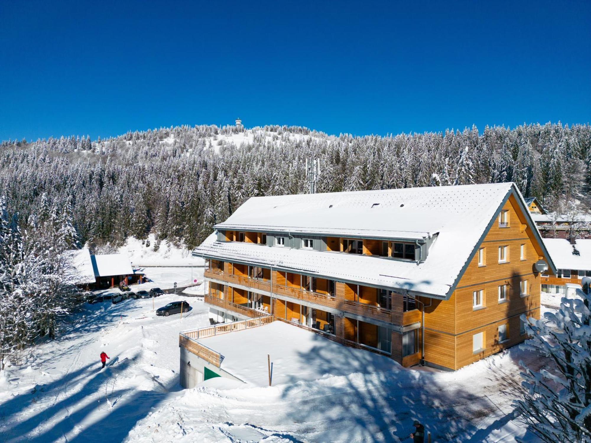 Stube9 Am Feldberg, Direkt An Der Skipiste, Ski In-Ski Out 费尔德伯格 外观 照片